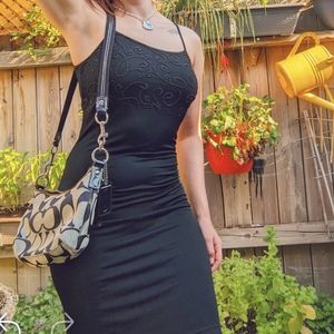 ✨ y2k le Chateau little black dress